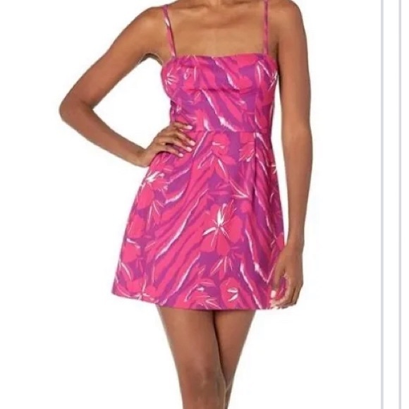 Tropical mini French Connection Dress - Picture 3 of 3